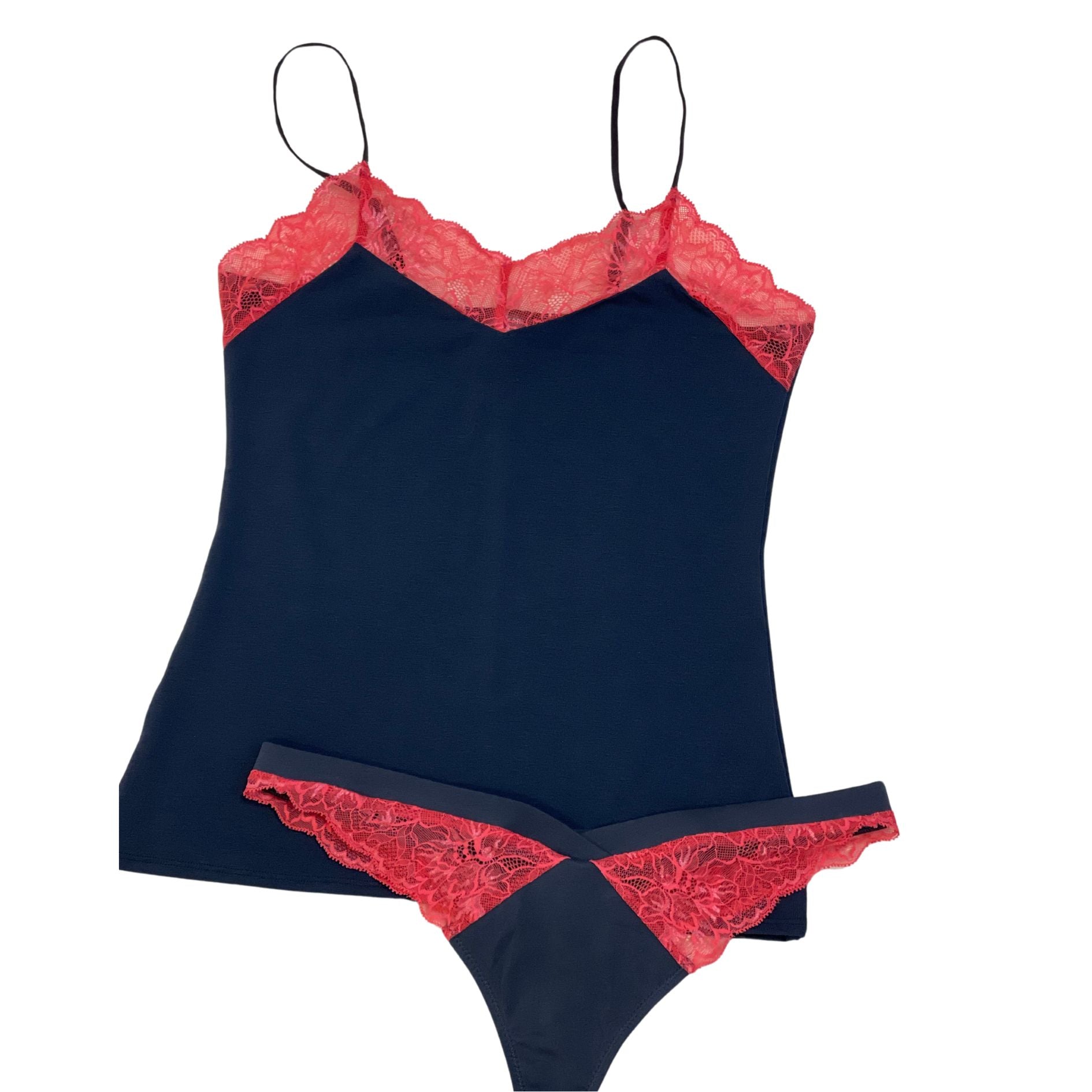 ORGANIC COTTON CAMISOLE- GEORGIA PEACH