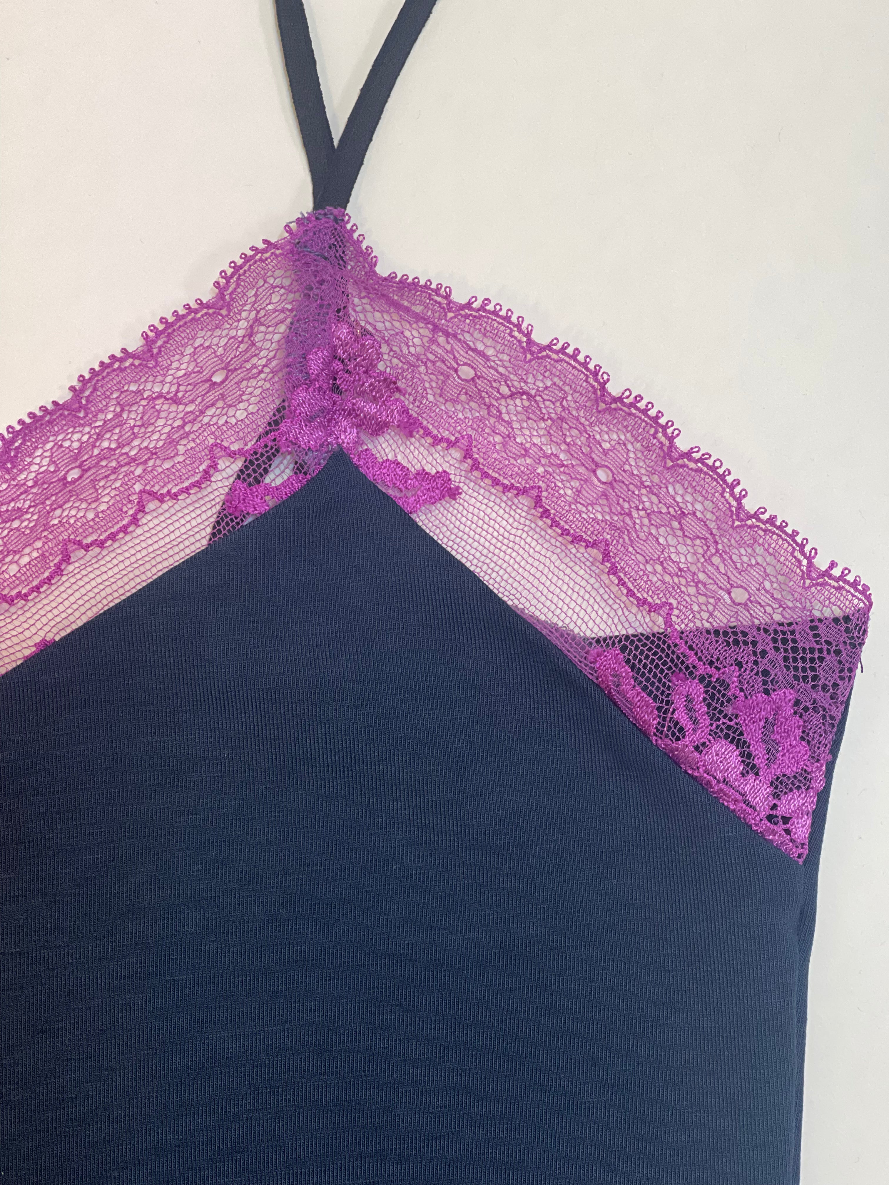 ORGANIC COTTON INTIMATE SET- PURPLE WINE