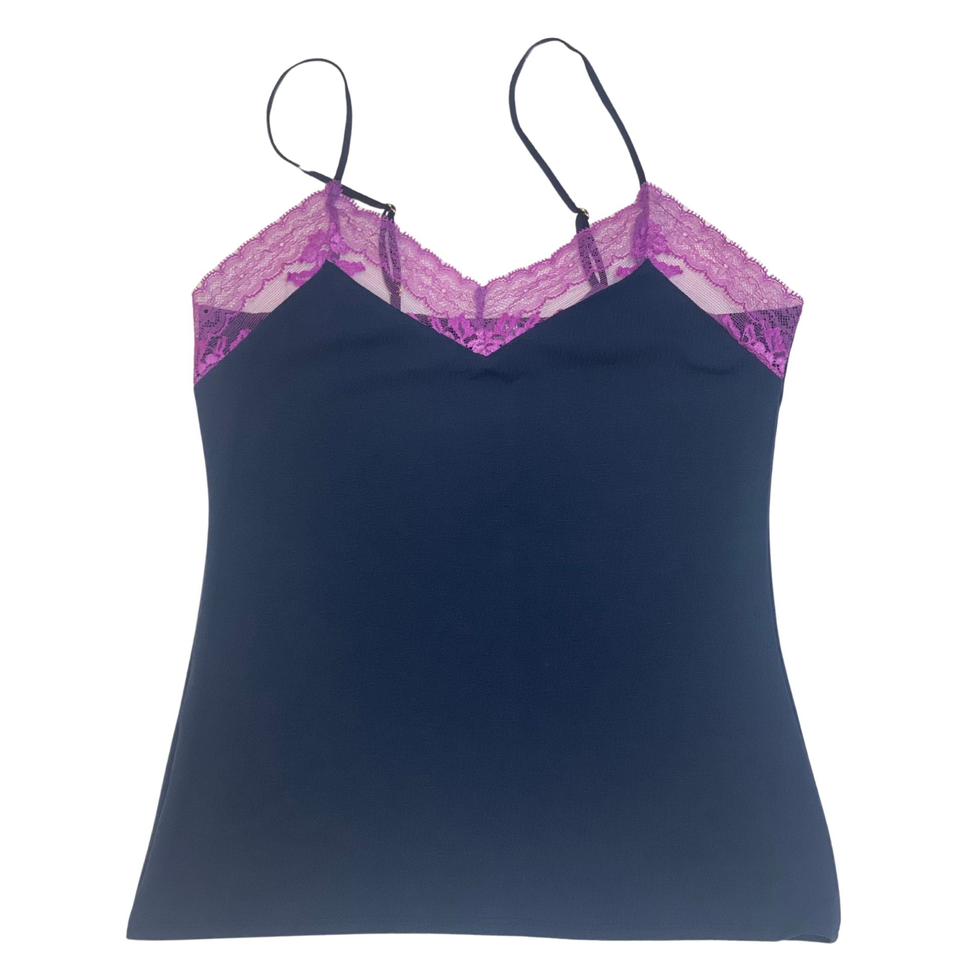 ORGANIC COTTON CAMISOLE- PURPLEWINE