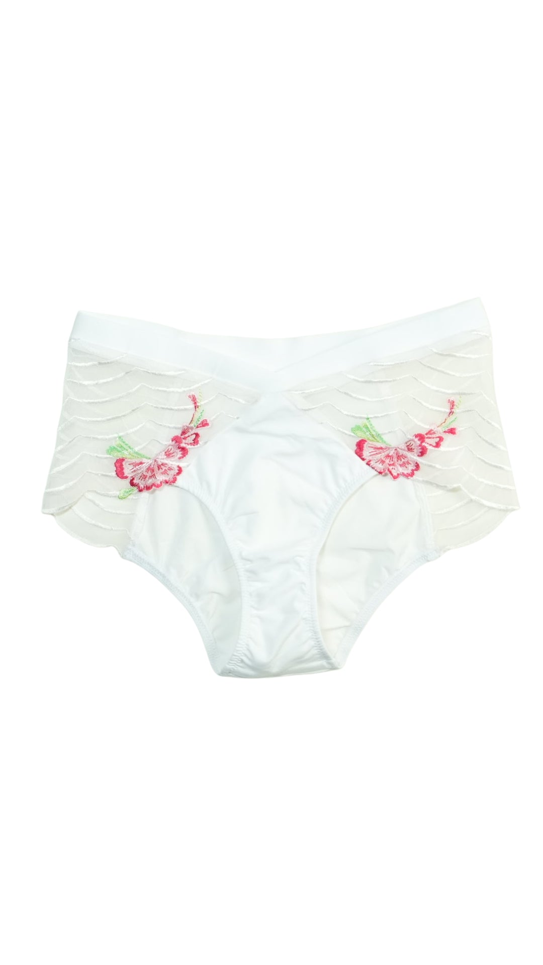 ORGANIC COTTON BIG PANT- SNOW ROSE