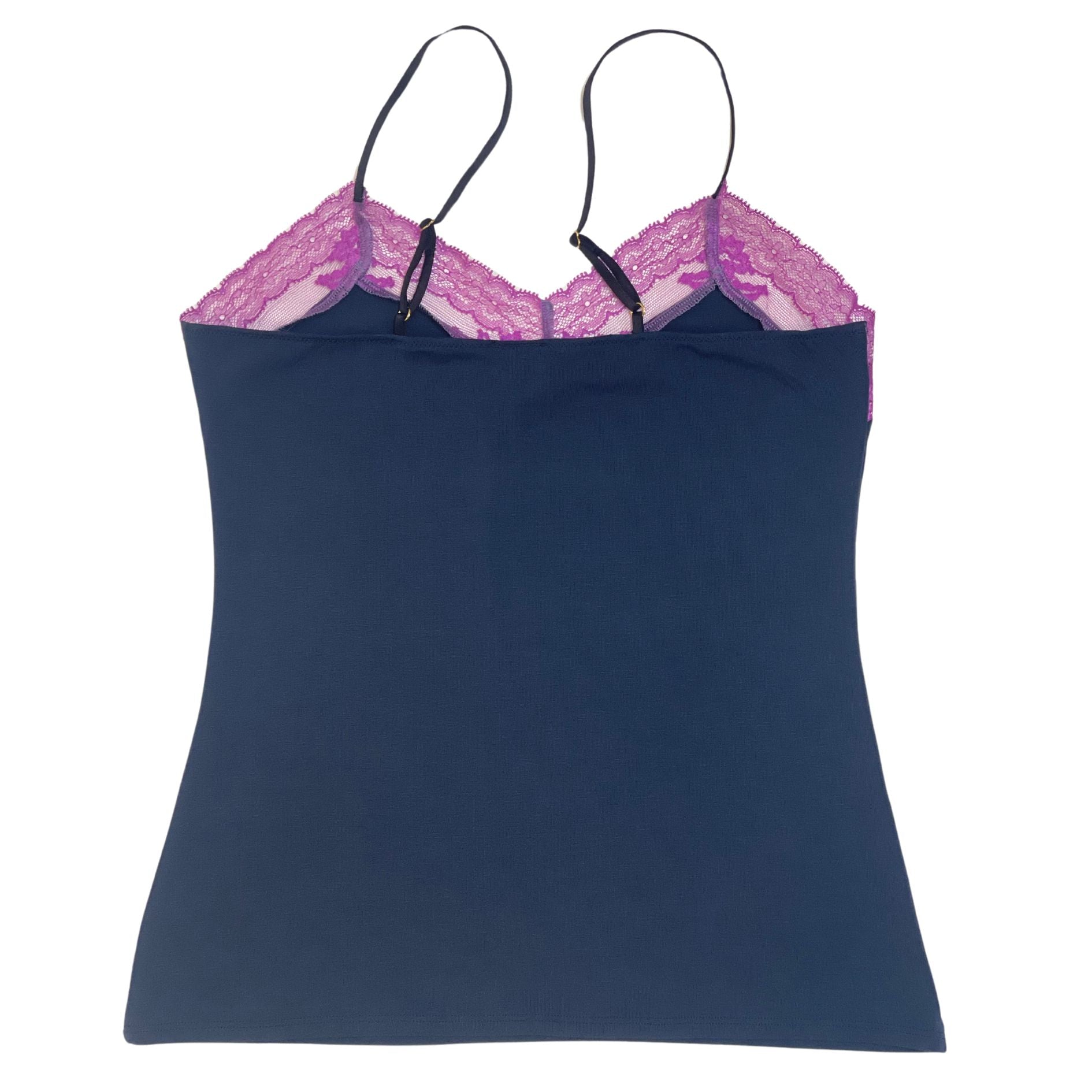 ORGANIC COTTON CAMISOLE- PURPLEWINE