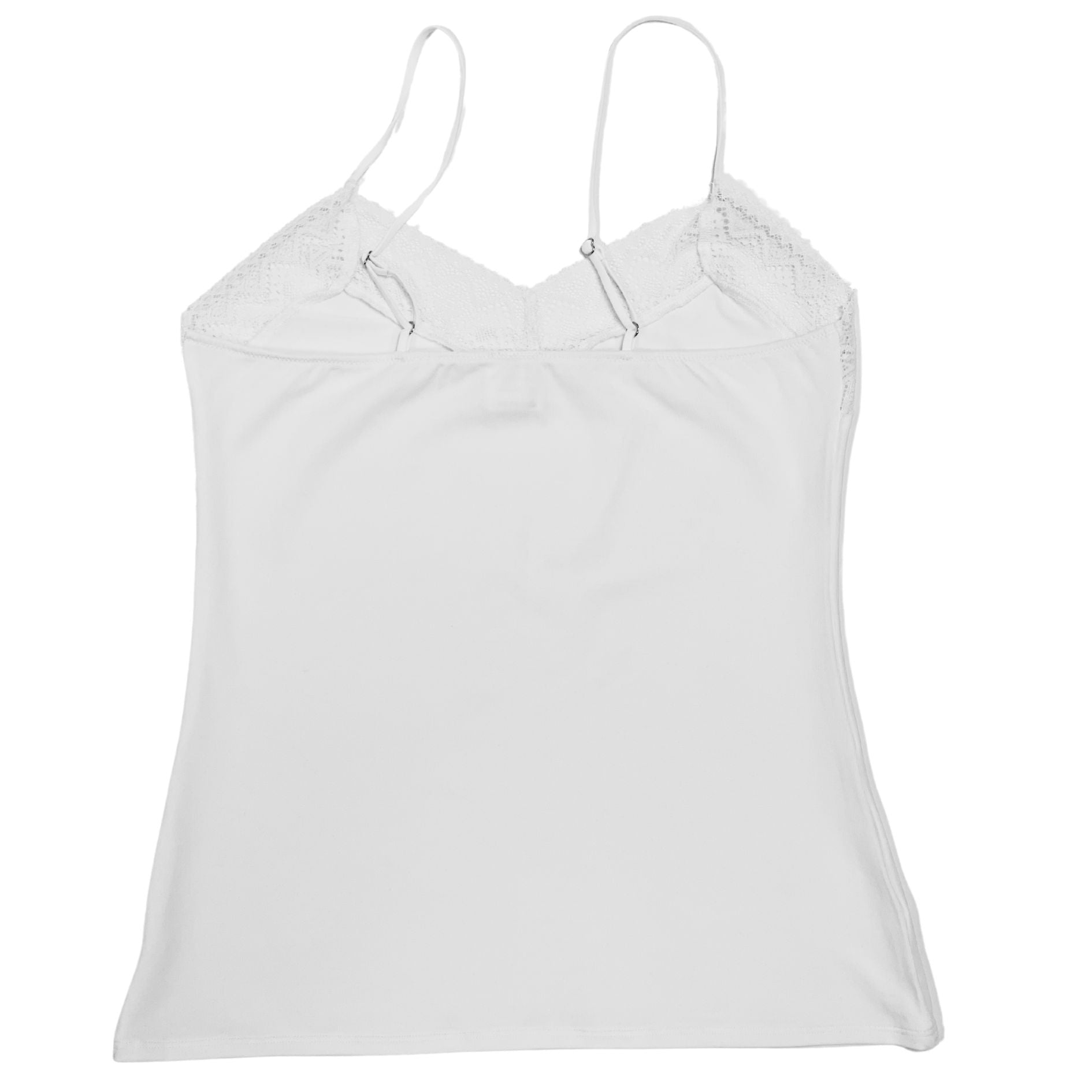 ORGANIC COTTON CAMISOLE- CLASSIC WHITE