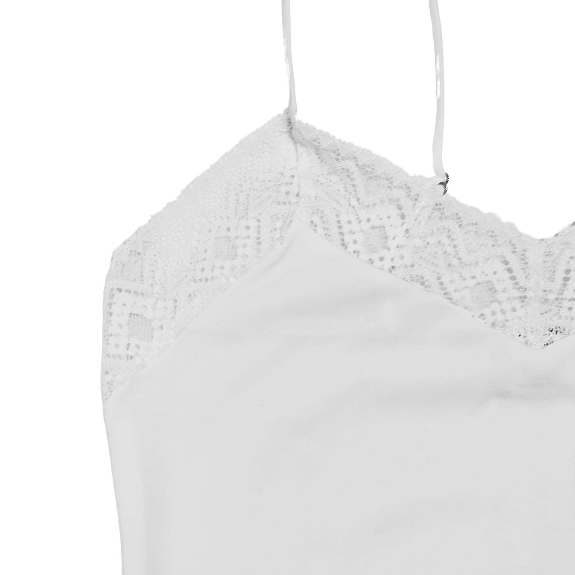 ORGANIC COTTON CAMISOLE- CLASSIC WHITE